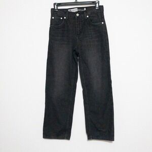 Levis Silver Tab Jeans Kids‎ 12 (26x27) Black Stay Loose 100% Cotton Y2K Skater